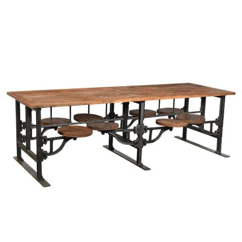 Industrial Reclaimed Wood Dining Table with regard to Industrial Reclaimed Wood Dining Table Ideas